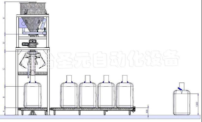 全自動噸袋包裝機(jī)圖1